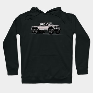 VelociRaptor Truck Cartoon Hoodie